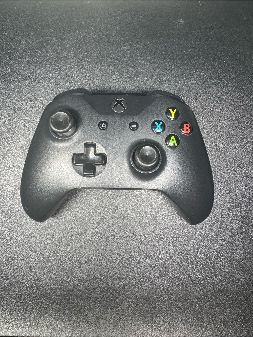 Microsoft Xbox One Wireless Controller Model 1708 Black Tested Working